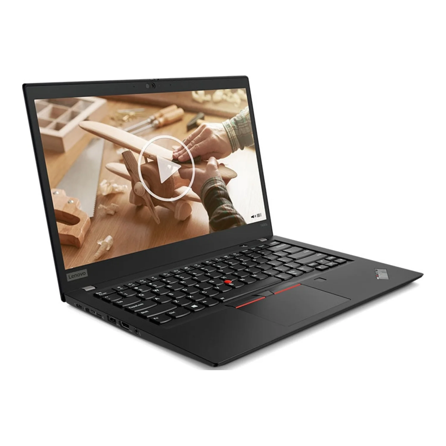 Lenovo ThinkPad T490s, Ansicht 3