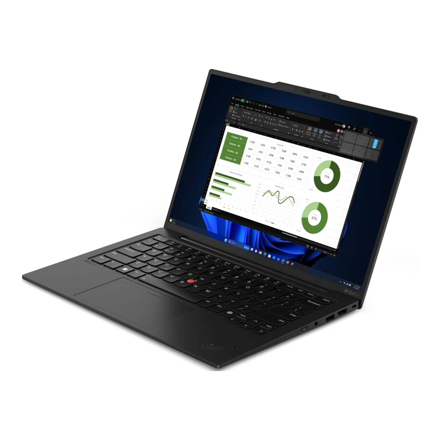 Lenovo ThinkPad X1 Carbon Gen 12, Ansicht 2