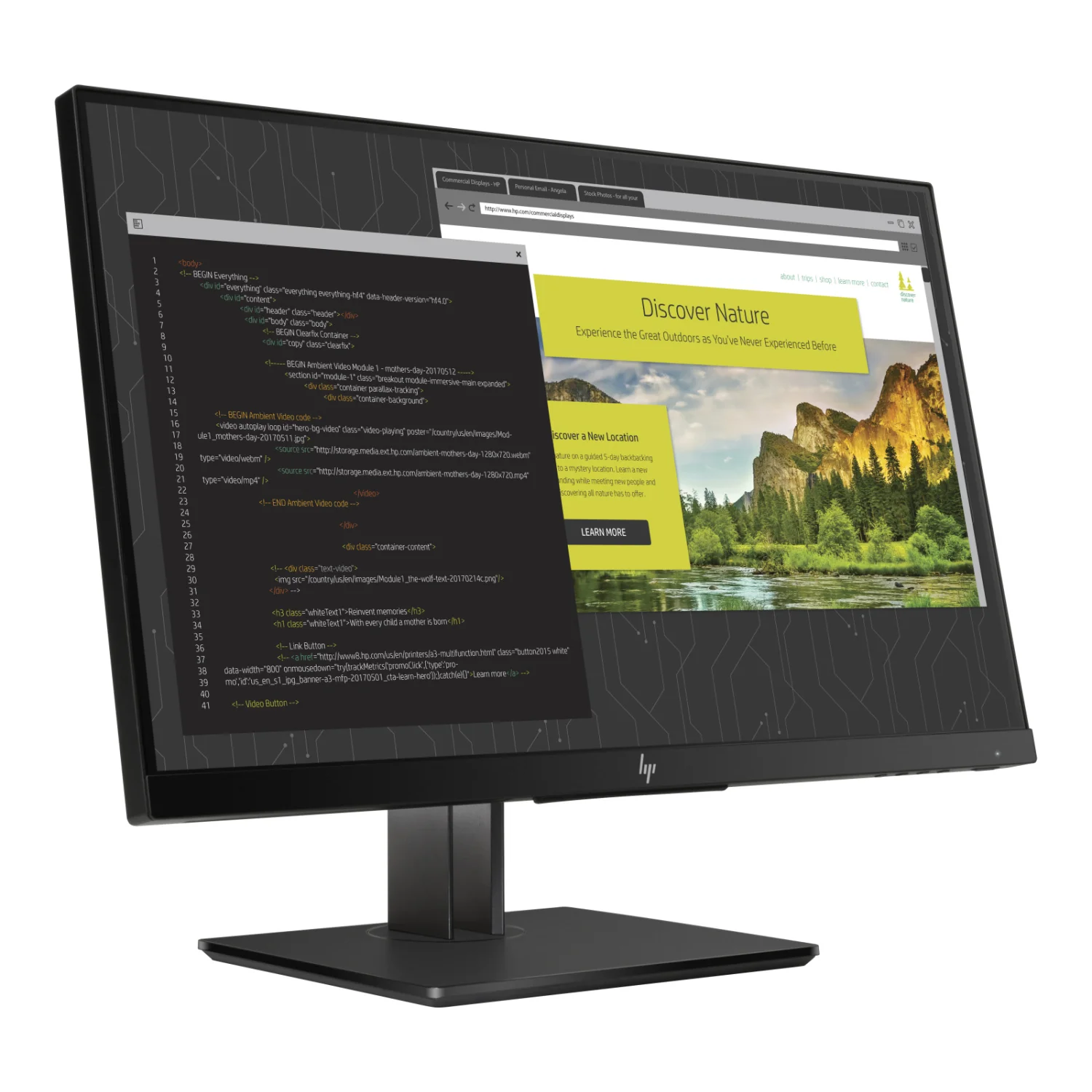 HP Z24nf G2, Ansicht 3