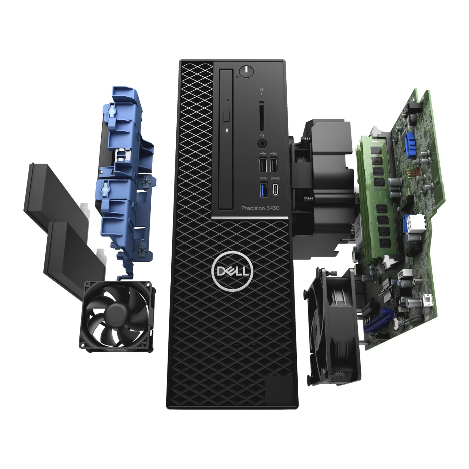 Dell Precision 3430 SFF, Ansicht 5