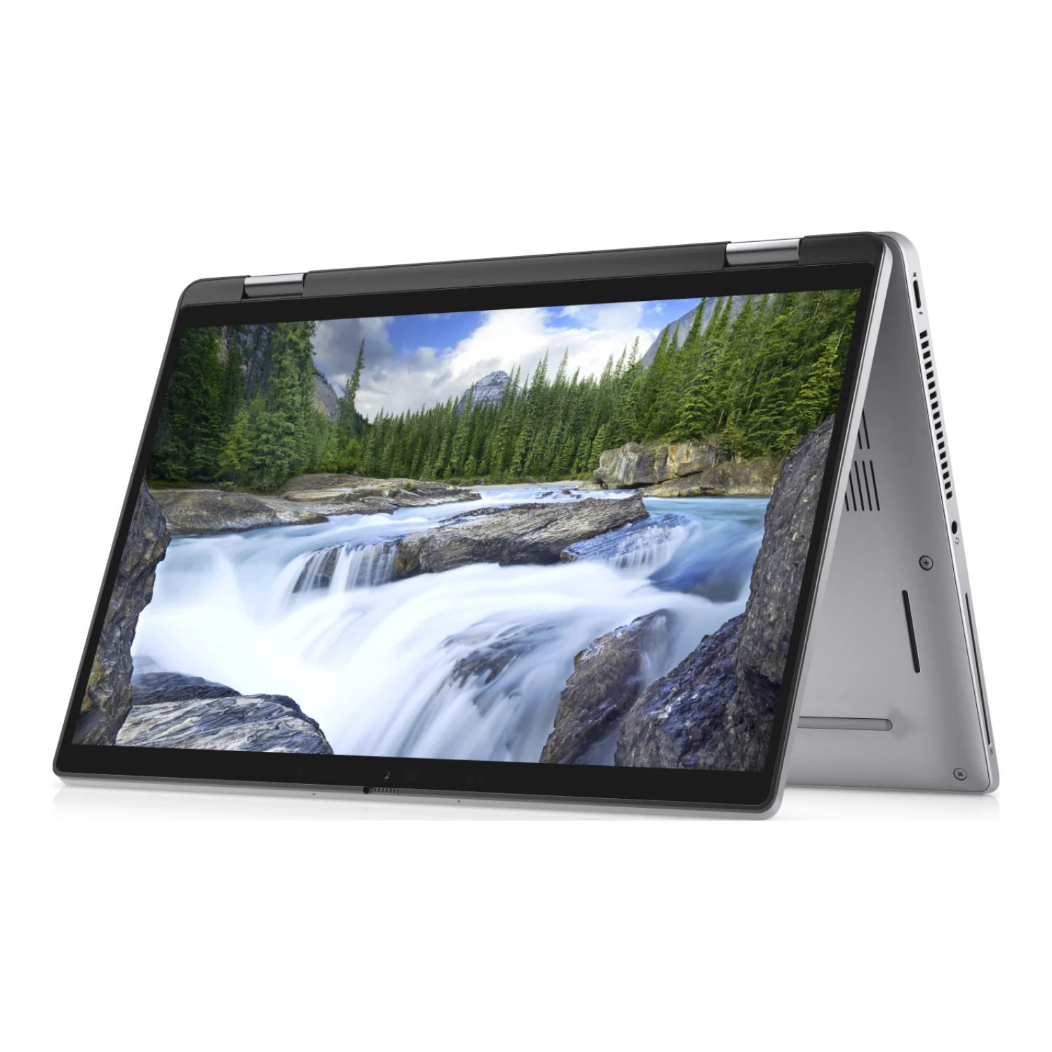 Dell Latitude 7320 2-in-1 silver, Ansicht 2