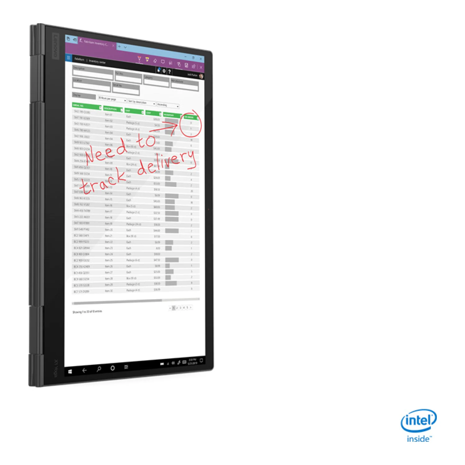 Lenovo ThinkPad X1 Yoga Gen 5, Ansicht 5