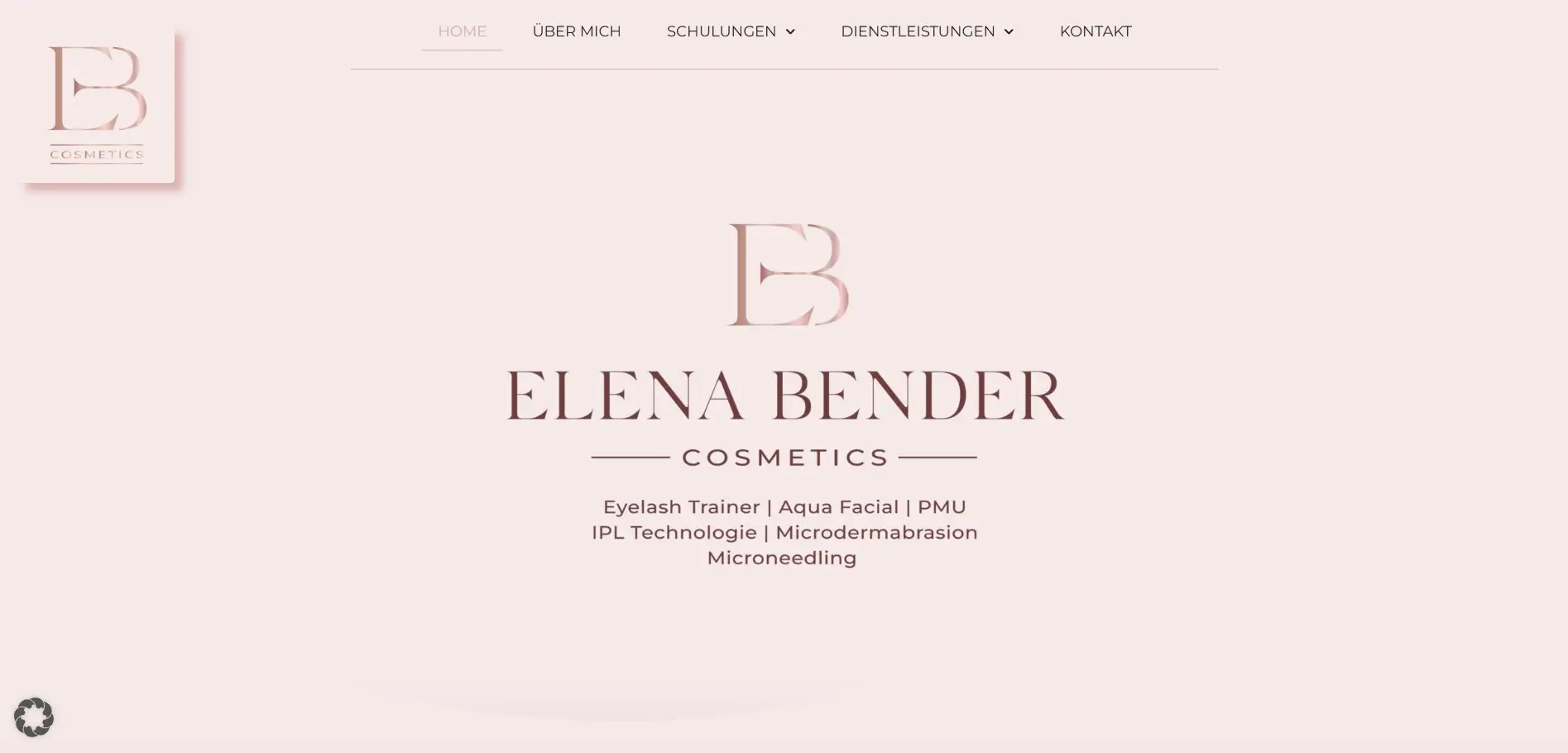 Website Elena Bender Cosmetics