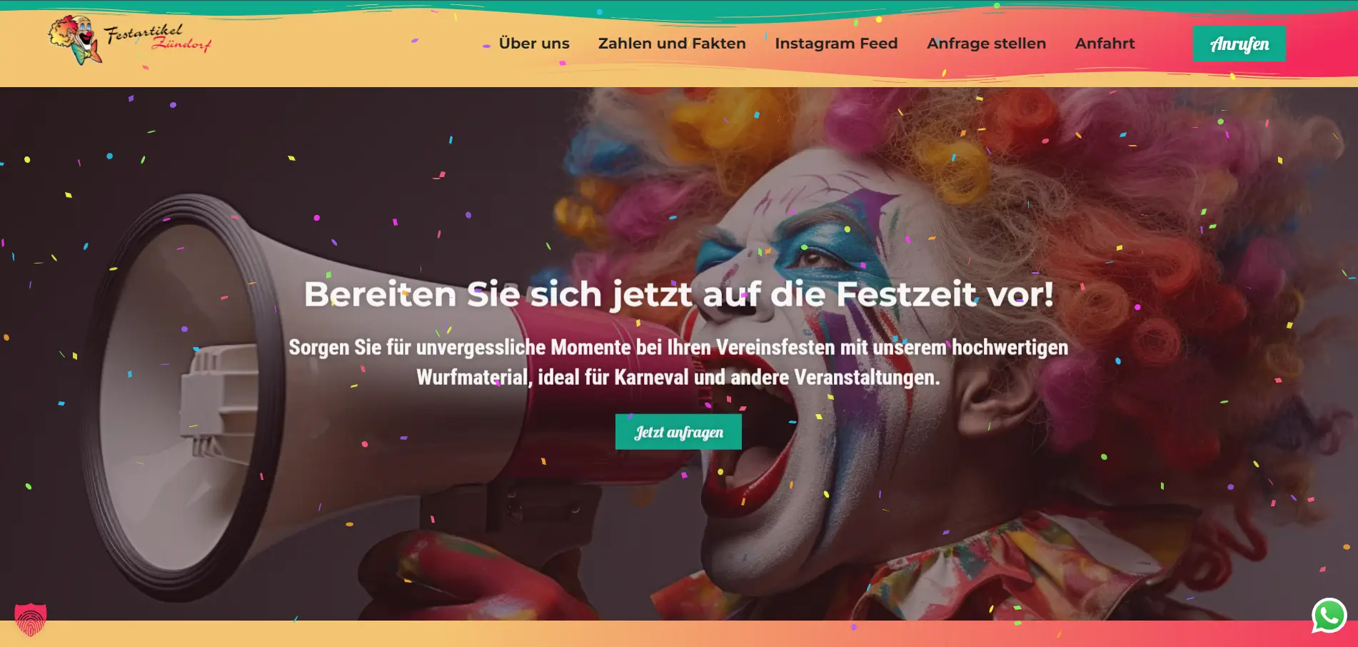 Website Festartikel Zündorf