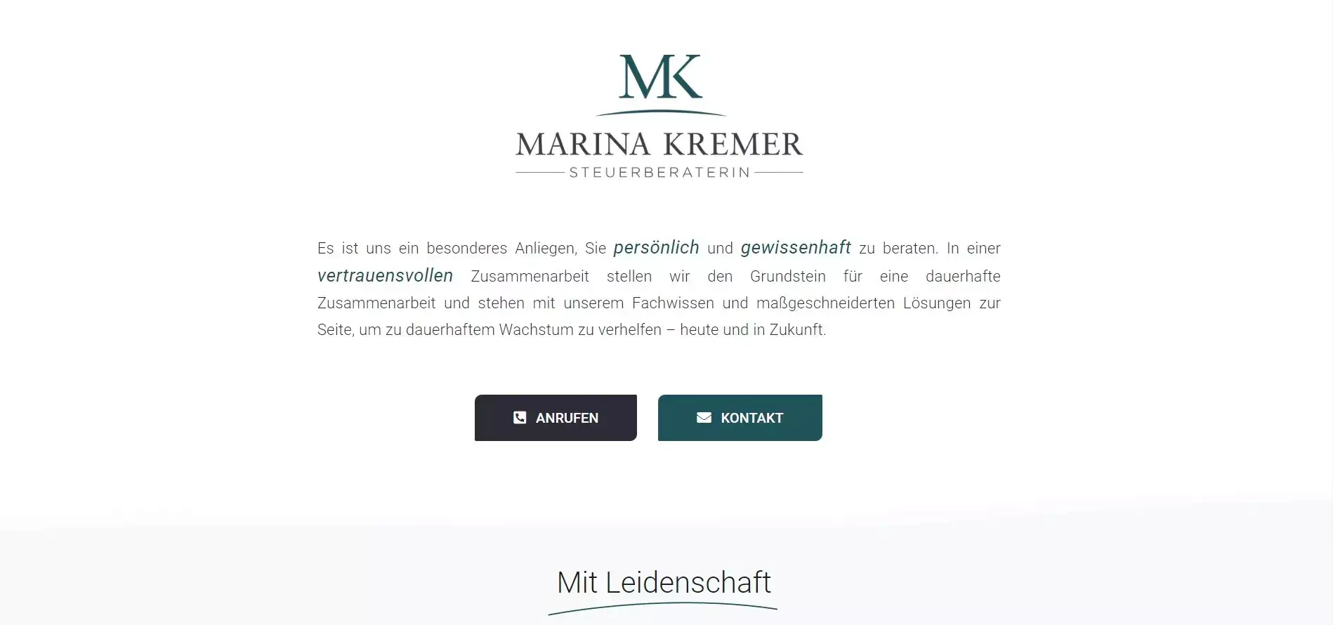 Website MK Kanzlei