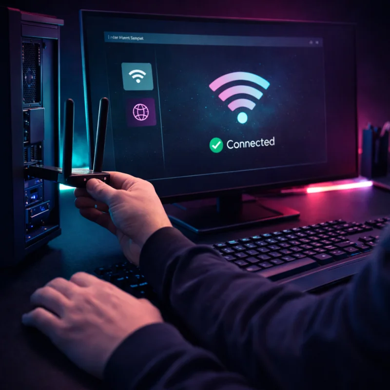 WLAN/Internet Einrichtung am PC (Basis)