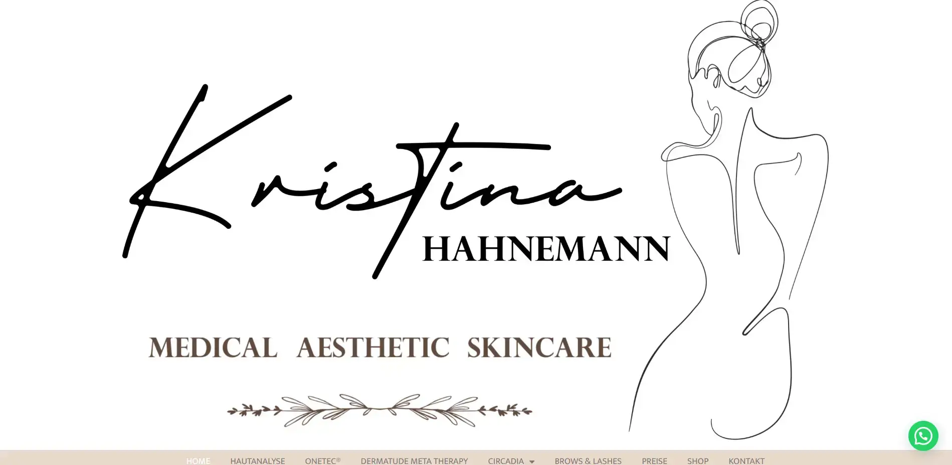 Kristina Hahnemann Webseite