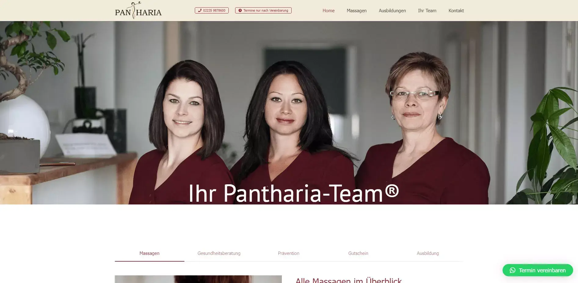 Pantharia Gesundheitszentrum Olga Reichert